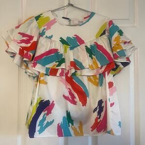 CROSBY BY MOLLIE BURCH Marian Top In South Beach Sz Small